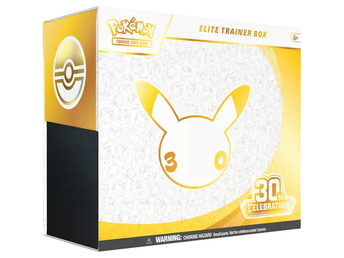 30th Anniversary ETB Pokémon-kaarten