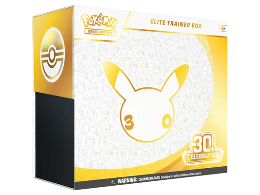 30th Anniversary ETB Pokémon-kaarten